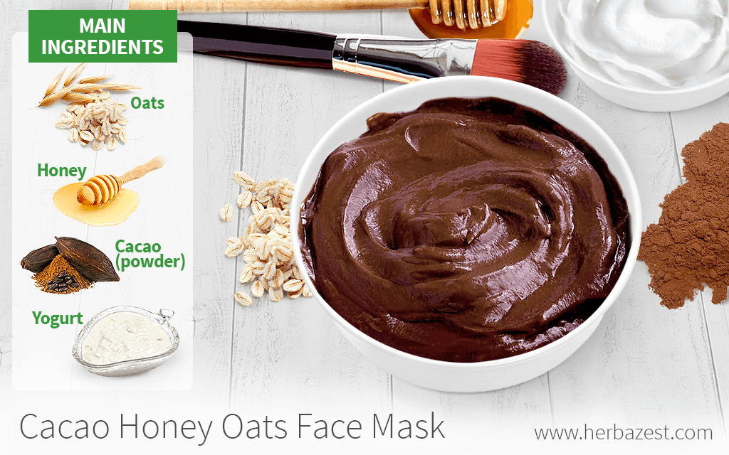 Cacao Honey Oats Face Mask