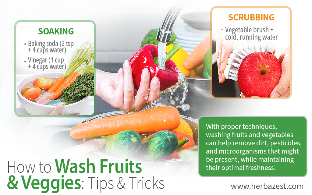 How to Wash Fruits & Vegetables: Tips & Tricks