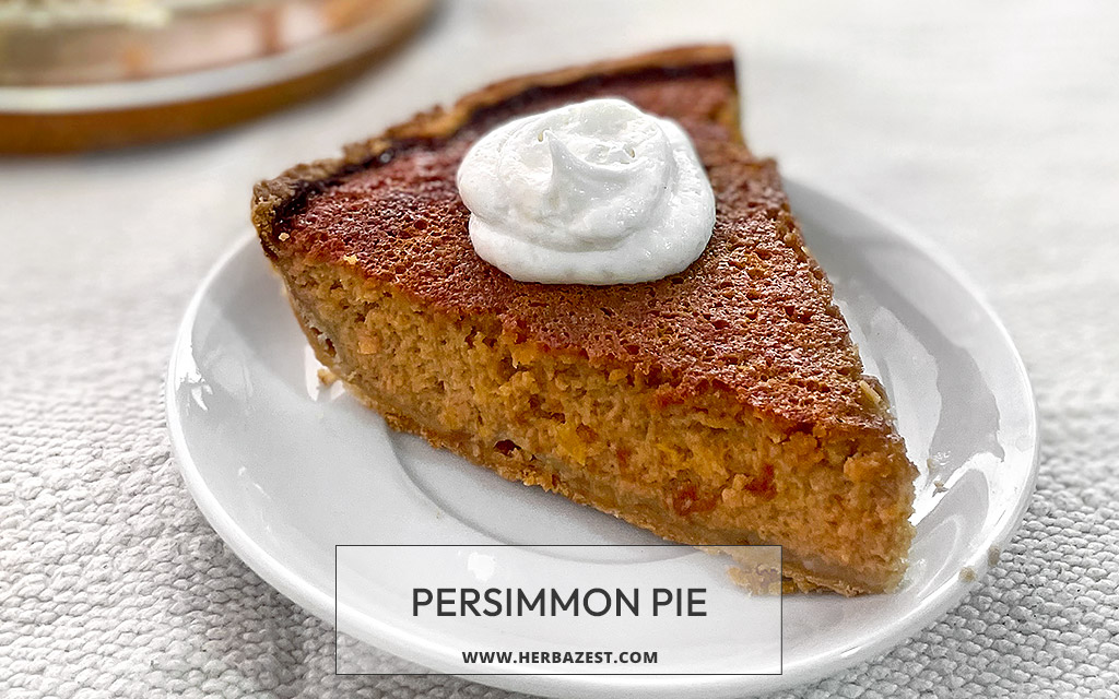 Persimmon Pie