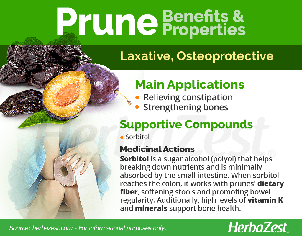 Prune Benefits and Properties