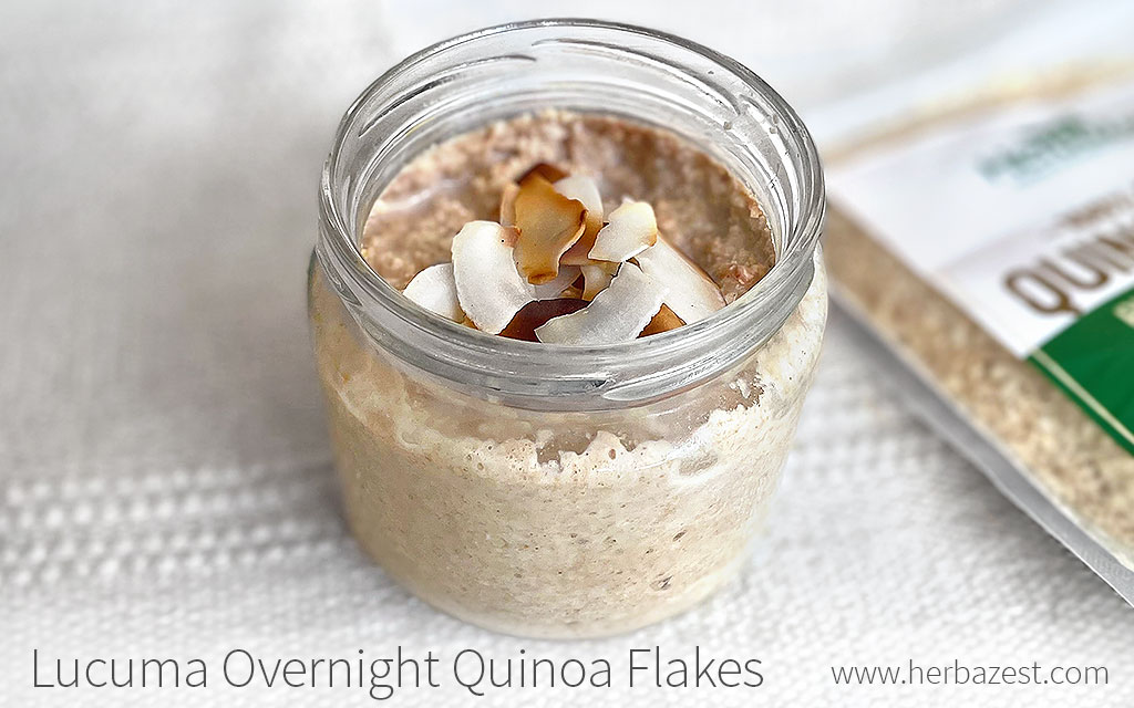 Lucuma Overnight Quinoa Flakes