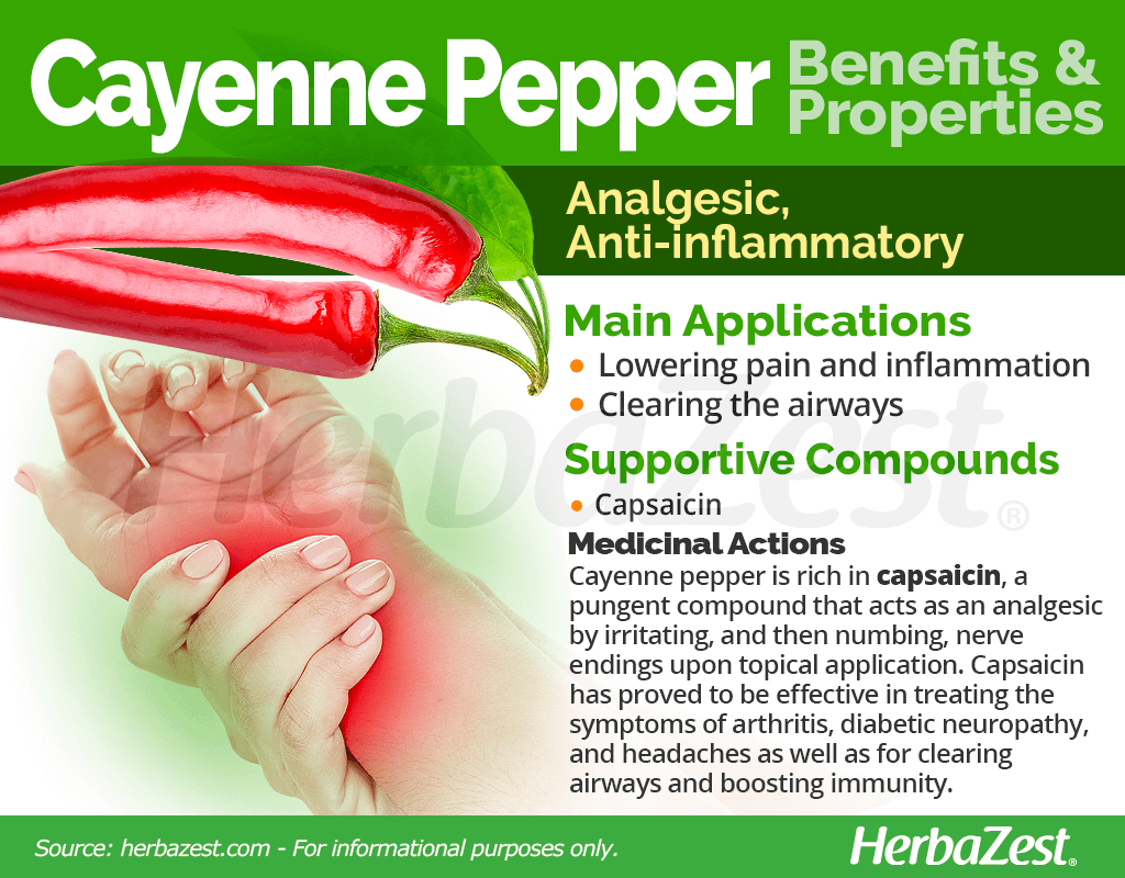 Benefits and Properties of Cayenne pepper
