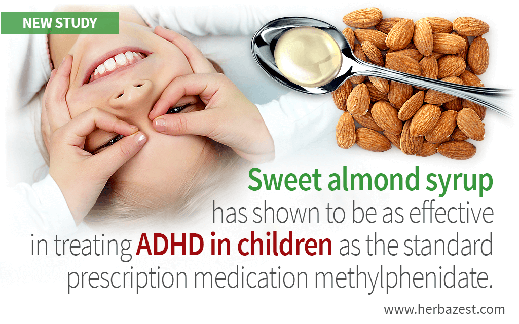 Sweet Almond's Potential to Treat ADHD in Children Shown in a Study