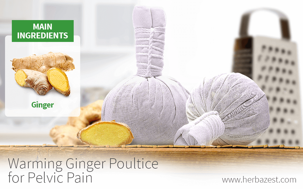 Warming Ginger Poultice for Pelvic Pain