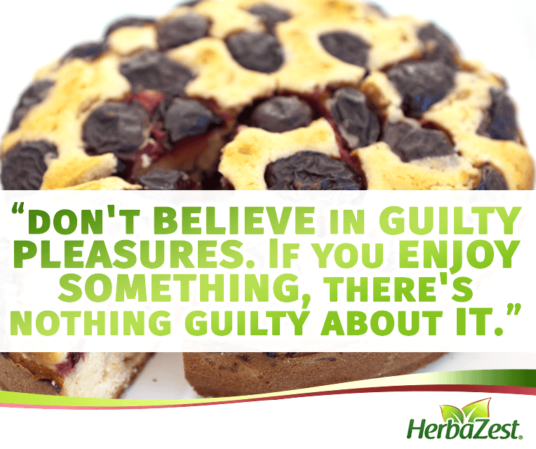 Quote: Good Food is a Guilty Pleasure