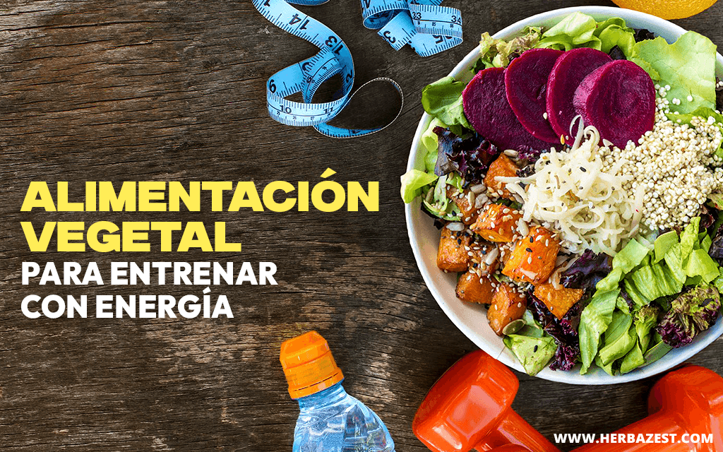 Alimentación vegetal para entrenar con energía