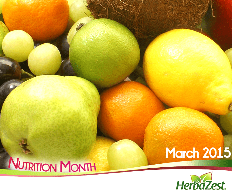 Special Date: Nutrition Month 2015