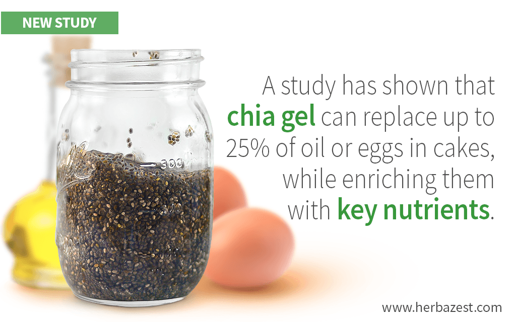 Chia Seeds Can Replace Oil or Eggs in Baked Good