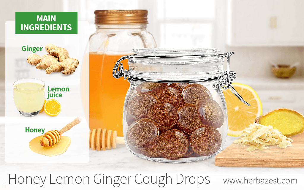 Honey Lemon Ginger Cough Drops