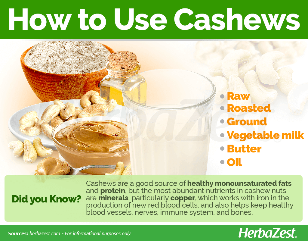 How to Use Cashews
