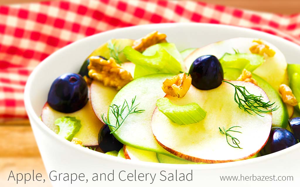 Apple, Grape, and Celery Salad