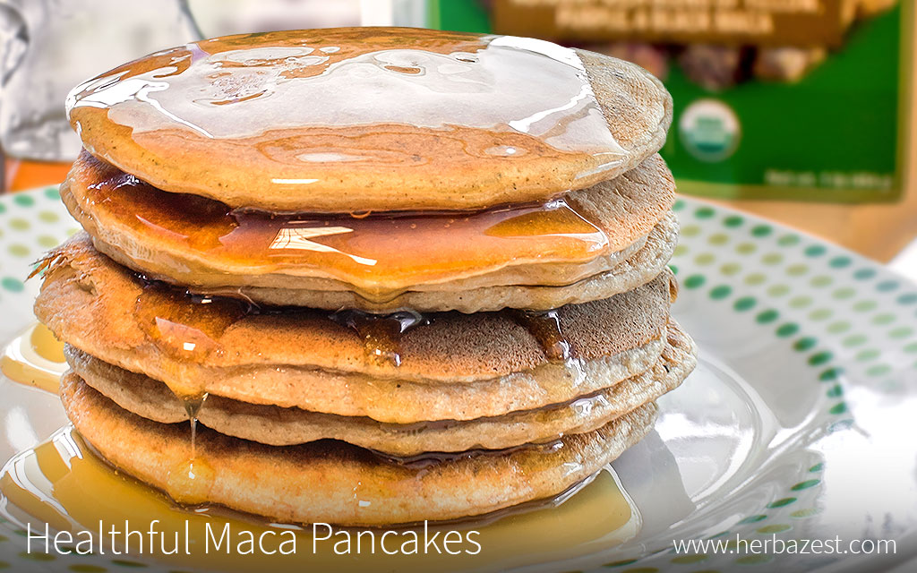 Healthful Maca Pancakes