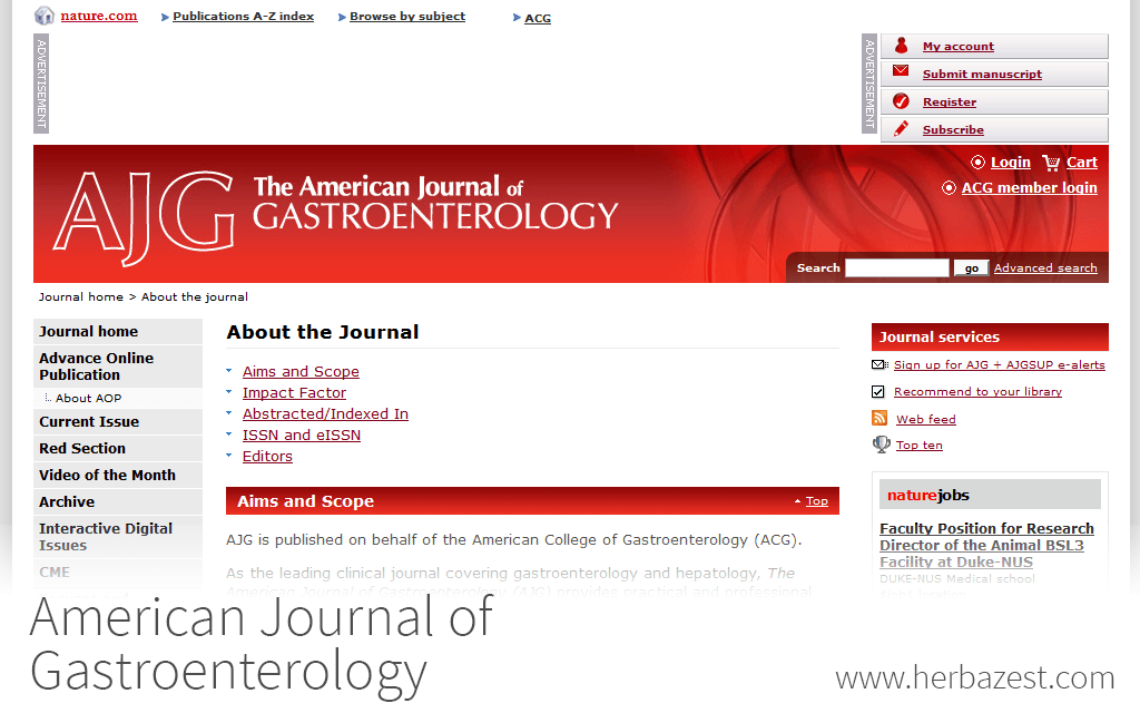 American Journal of Gastroenterology