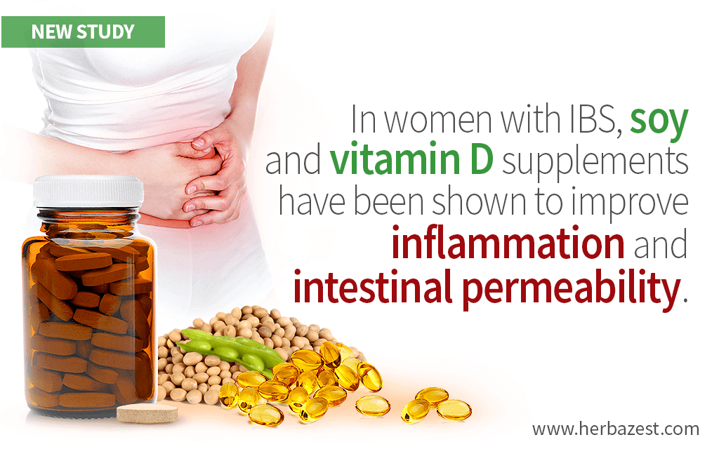 Soy and Vitamin D Supplementation Shown to Improve IBS in Women