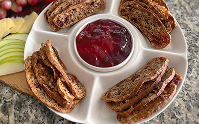 Galletas Crocantes de Arándanos y Girasol con Hojuelas de Cañihua