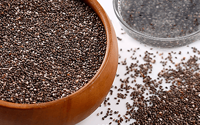 Las semillas de chía pueden reemplazar al aceite y los huevos en pasteles