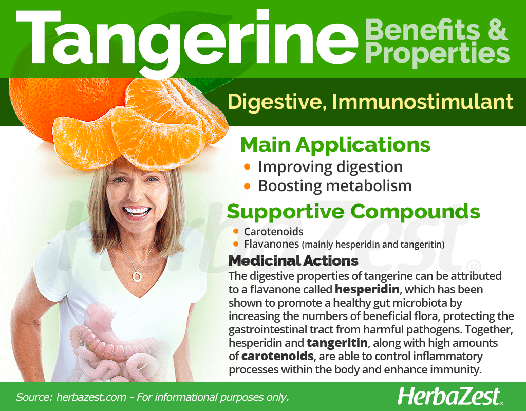 Tangerine Benefits and Properties