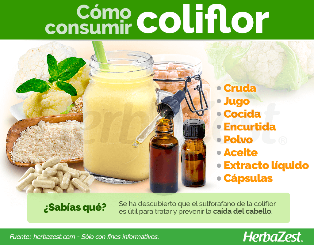 Cómo consumir coliflor