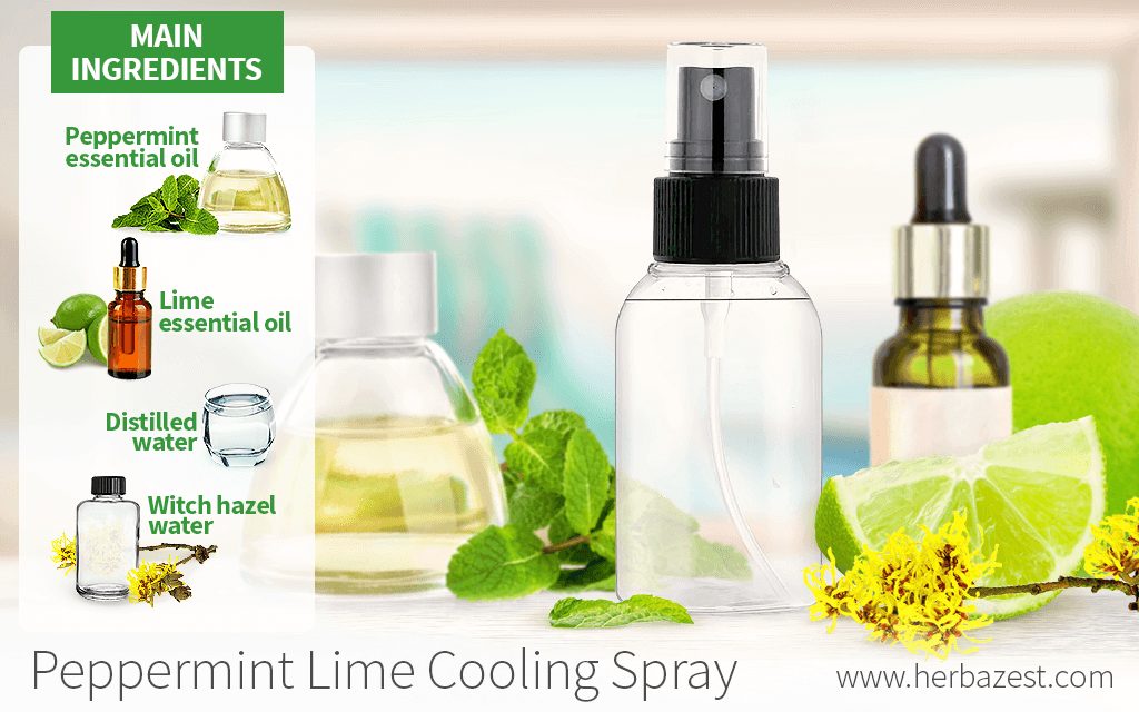 Peppermint Lime Cooling Spray