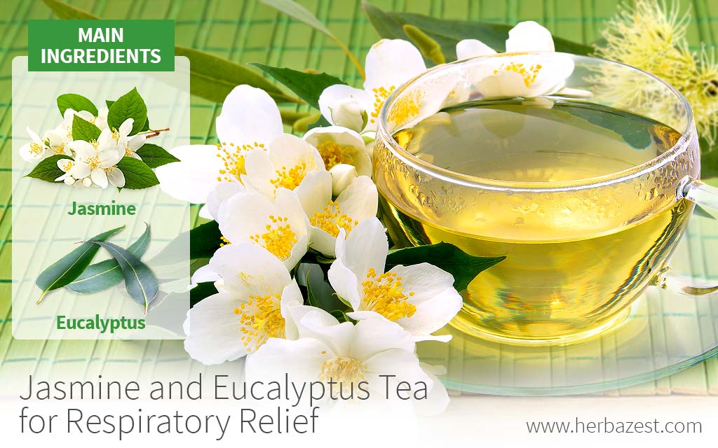 Jasmine and Eucalyptus Tea for Respiratory Relief