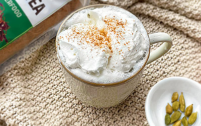 Vanilla Cardamom Cat's Claw Latte