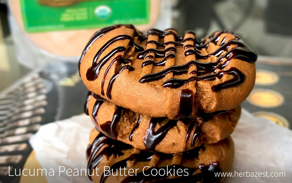 Lucuma Peanut Butter Cookies