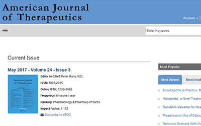 American Journal of Therapeutics