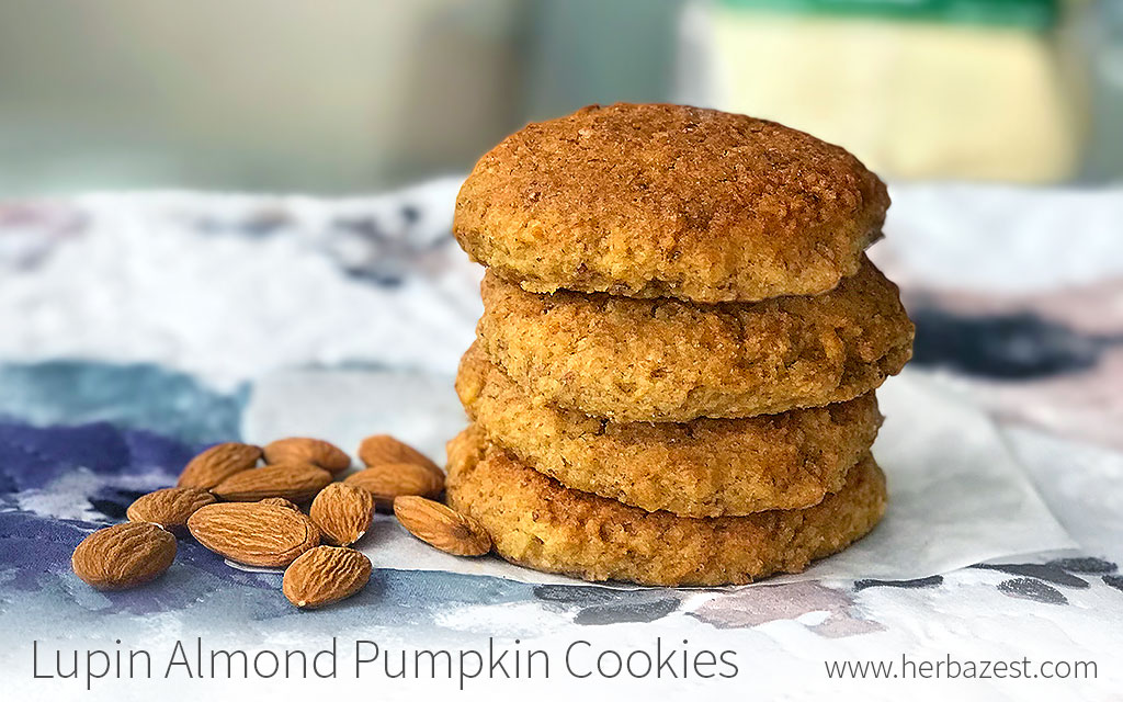 Lupin Almond Pumpkin Cookies