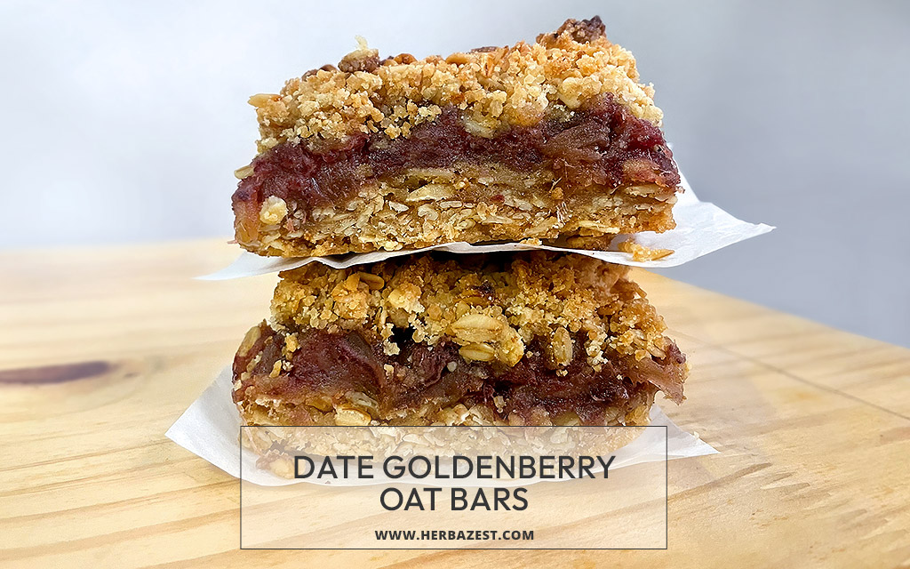 Date Goldenberry Oat Bars