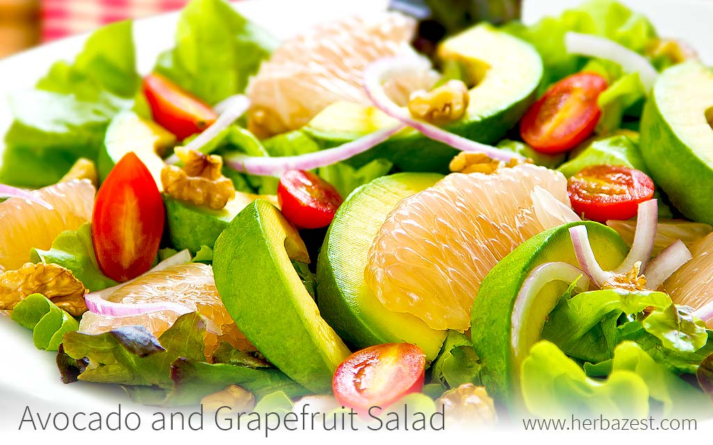 Avocado and Grapefruit Salad