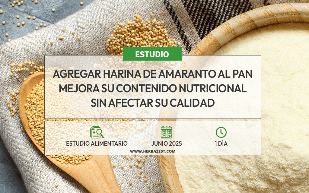 Estudio evalúa reemplazo de trigo con harina de amaranto