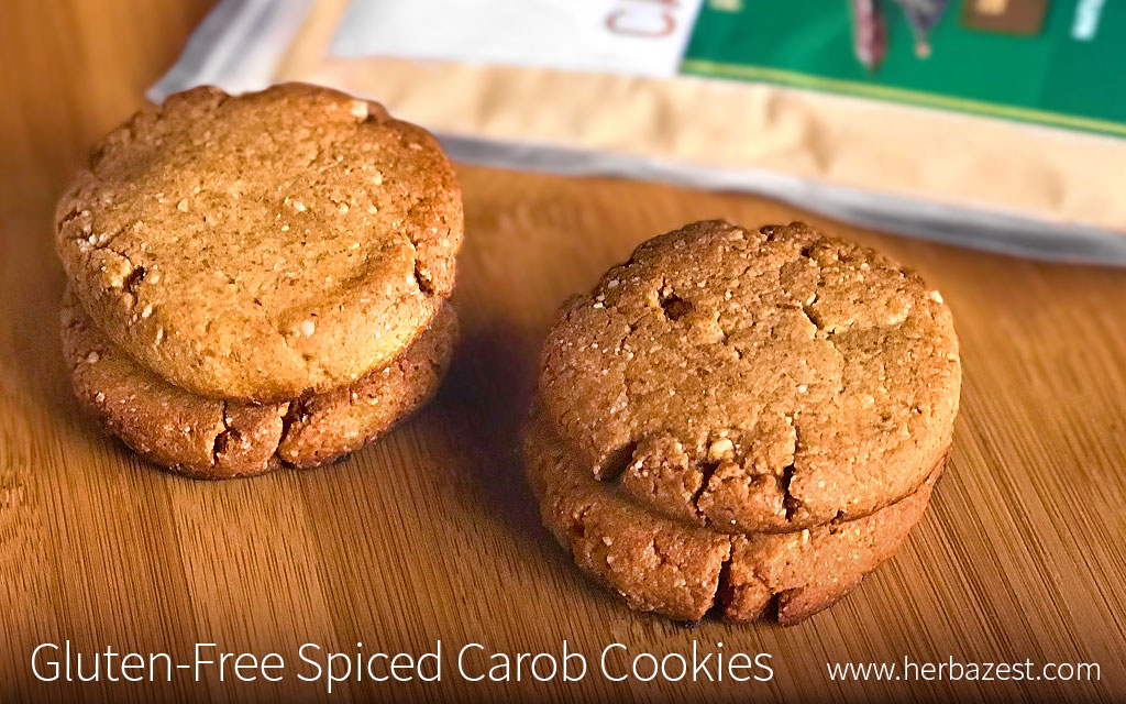 Gluten-Free Spiced Carob Cookies