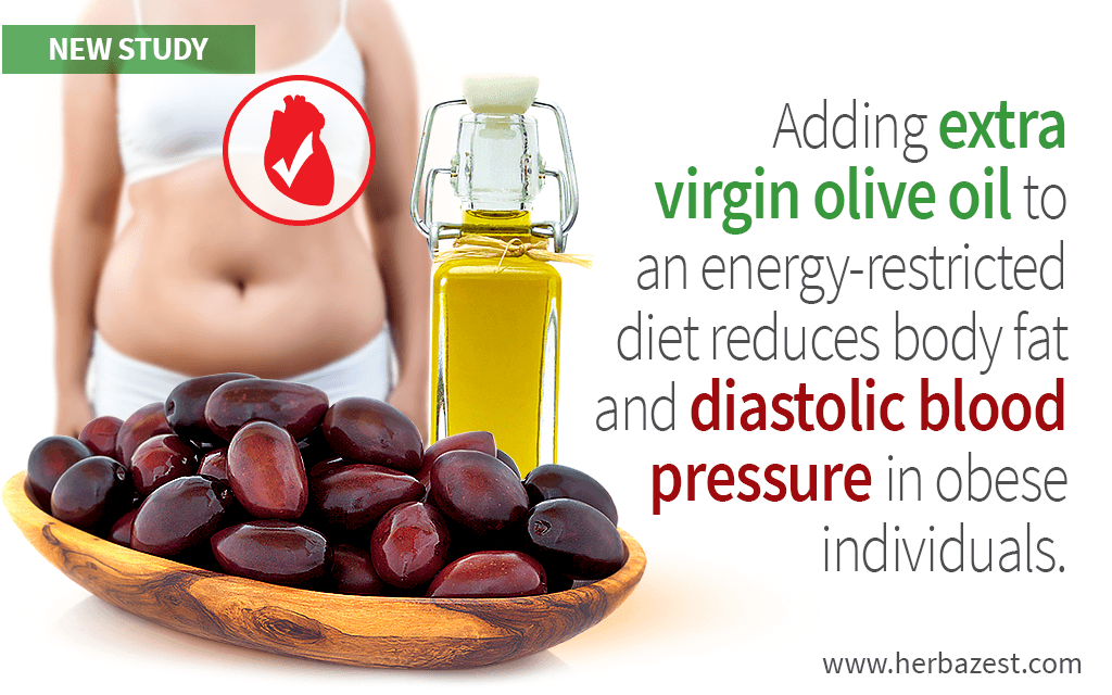 Extra Virgin Olive Oil Lowers Body Fat and Hypertension in Obese Women