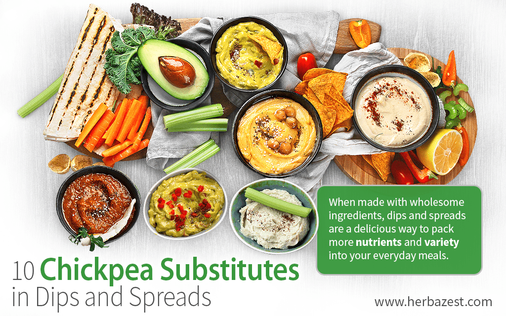 10 Best Chickpea Substitutes in Dips and Spreads