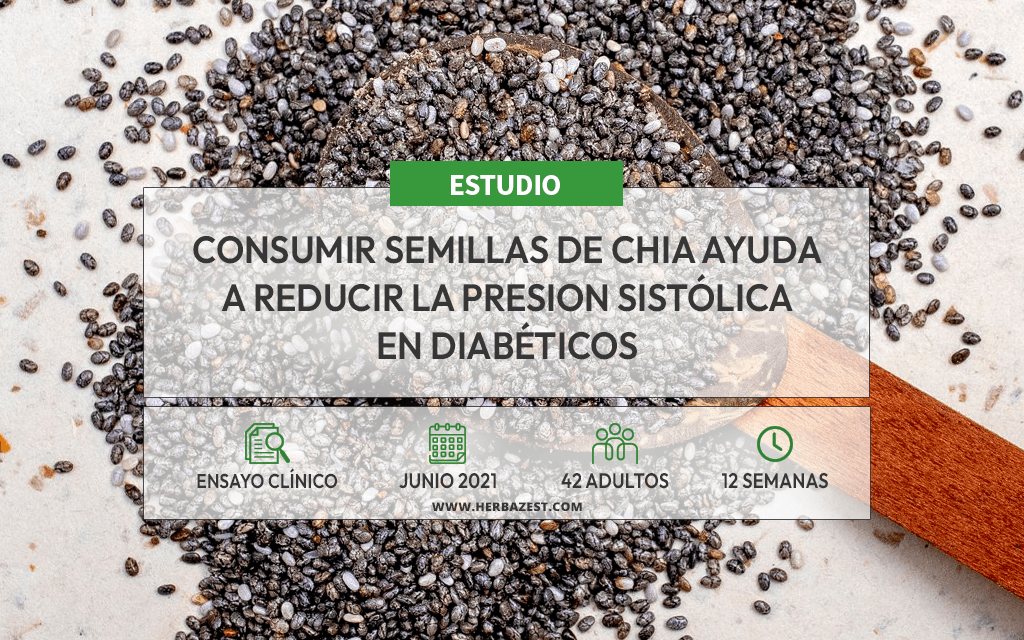 La chía podría reducir la presión arterial en diabéticos