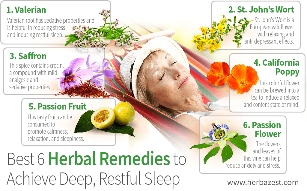 Are there any herbal remedies for stress-related sleep problems?