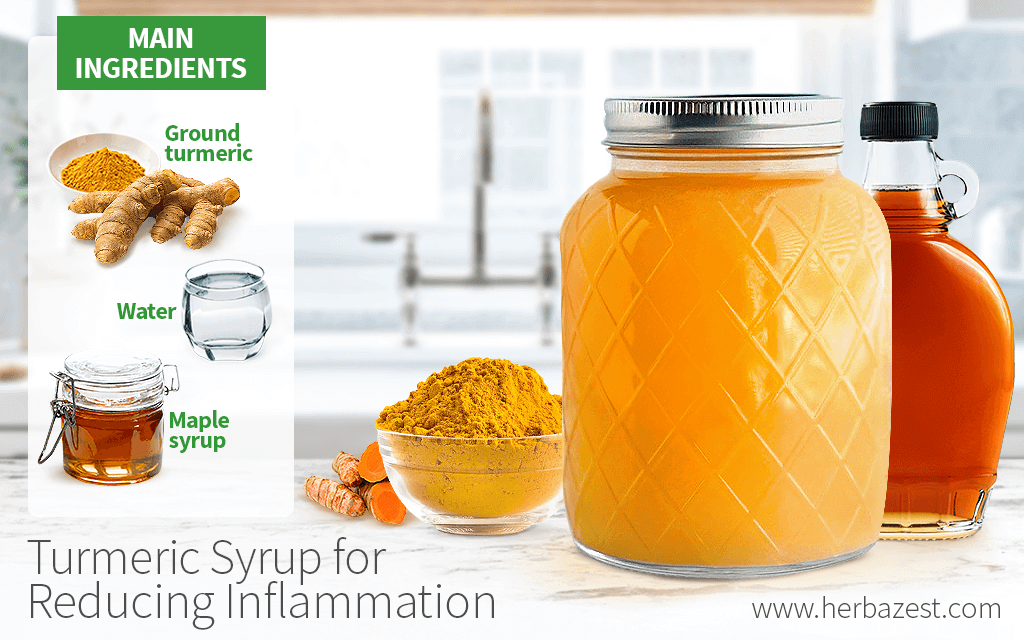Turmeric Syrup for Reducing Inflammation