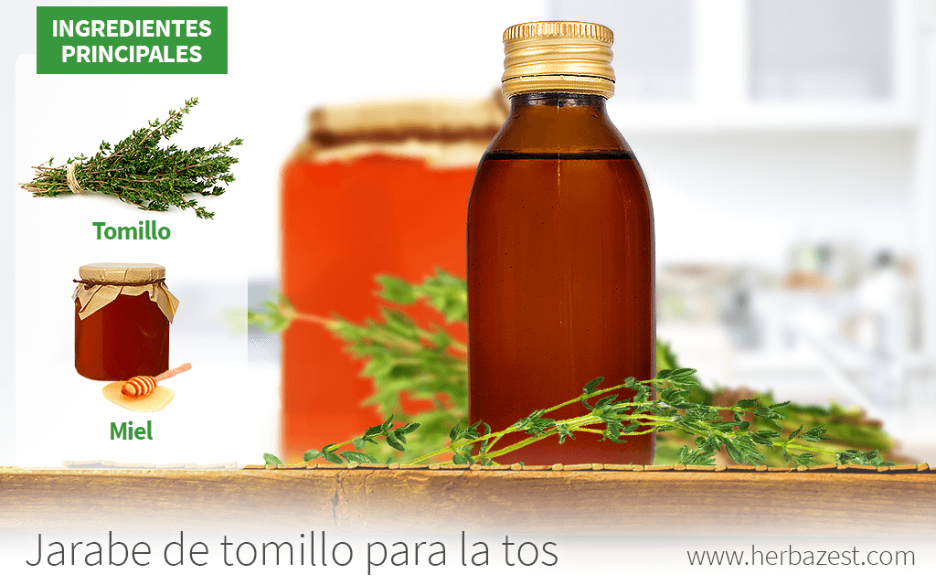 Jarabe de tomillo para la tos HerbaZest