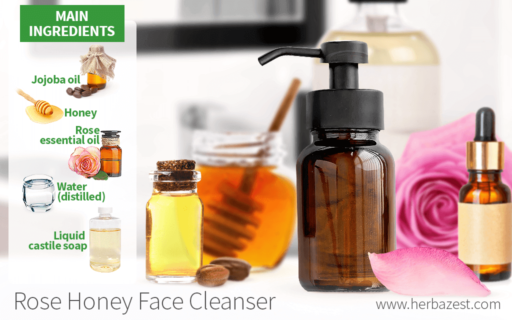 honey castile soap face wash
