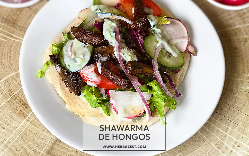 Shawarma de hongos