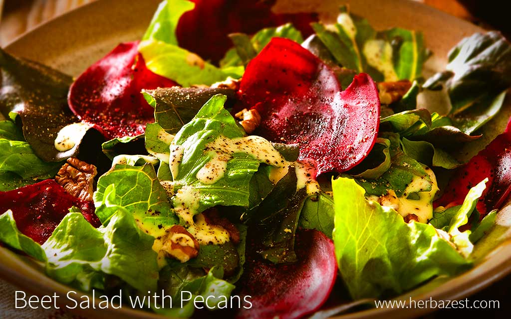 Beet Salad with Pecans