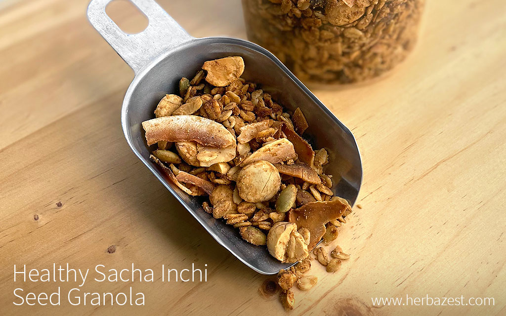 Healthy Sacha Inchi Seed Granola