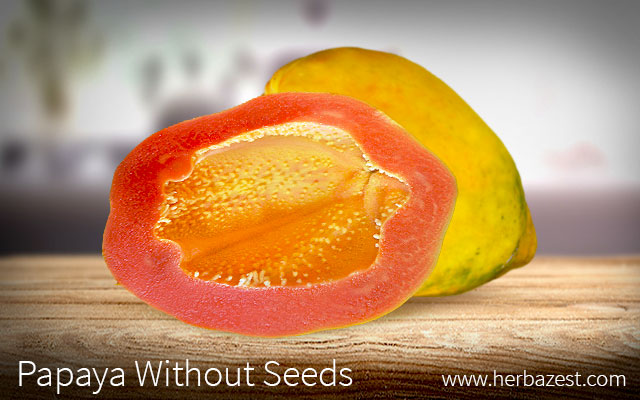 Papaya Without Seeds