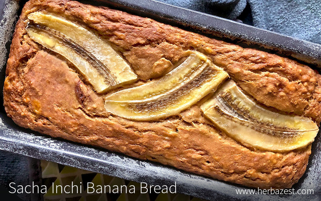 Sacha Inchi Banana Bread