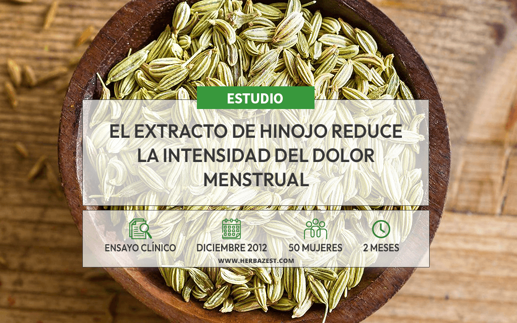 La evidencia respalda el uso del hinojo para aliviar el dolor menstrual