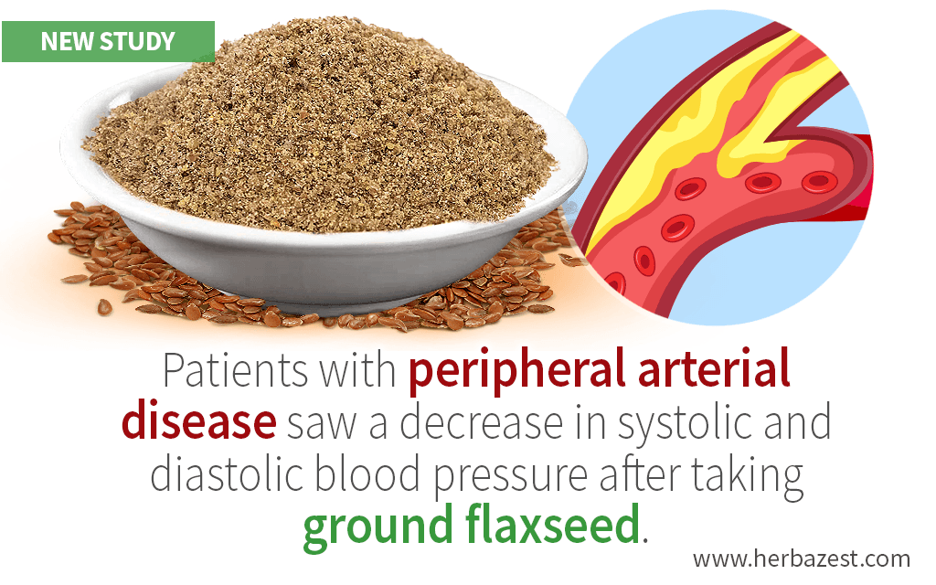 Flaxseed Has Potent Antihypertensive Effects, a Study Finds