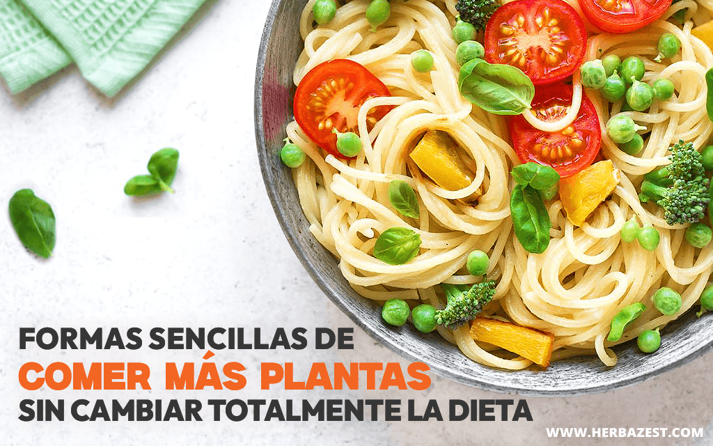 Formas sencillas de comer más plantas sin cambiar totalmente la dieta