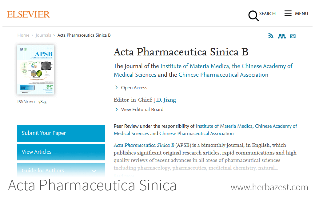 Acta Pharmaceutica Sinica