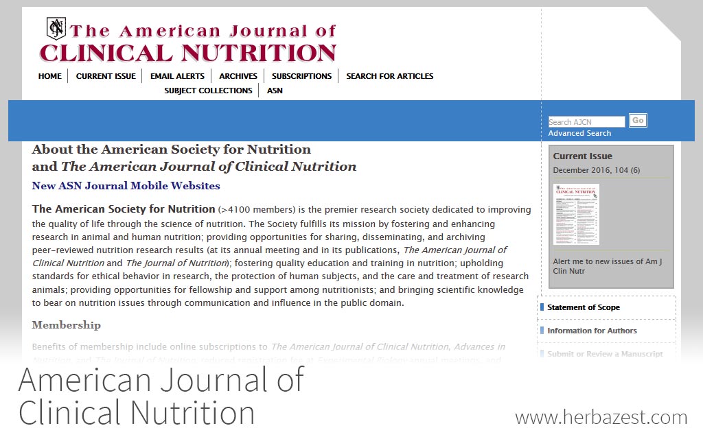 American Journal of Clinical Nutrition