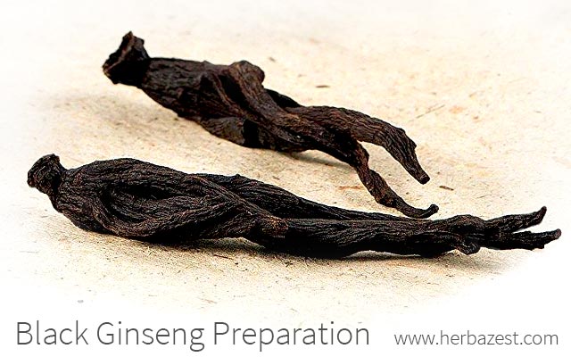 Black Ginseng Preparation